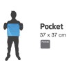 LIFEVENTURE SoftFibre Trek Towel Advance Pocket pink