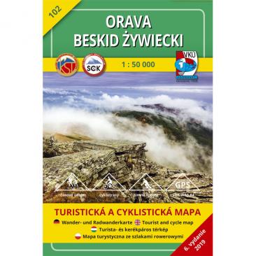 mapa Orava - Beskid Zywiecki 1:50 000