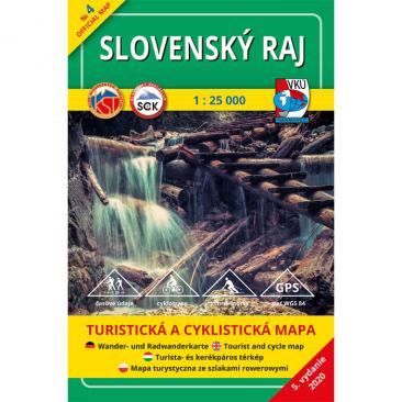 mapa Slovenský Raj 1:25 000