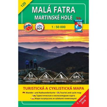 mapa Malá Fatra - Martinské hole 1:50 000
