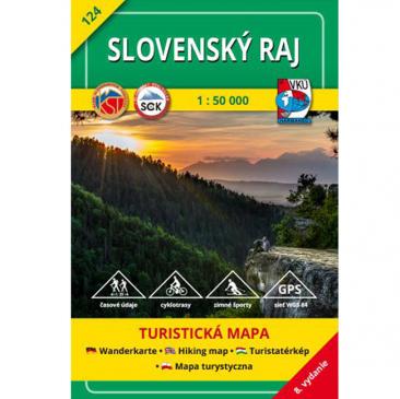 mapa Slovenský Raj 1:50 000