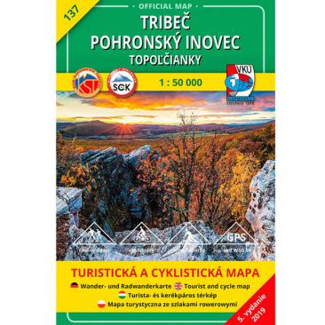 mapa Tribeč, Pohronský Inovec 1:50 000