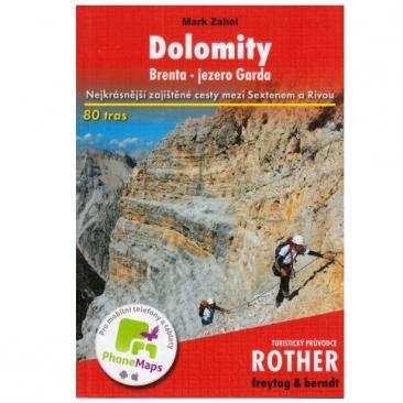 turistický sprievodca ROTHER: Dolomity - Brenta