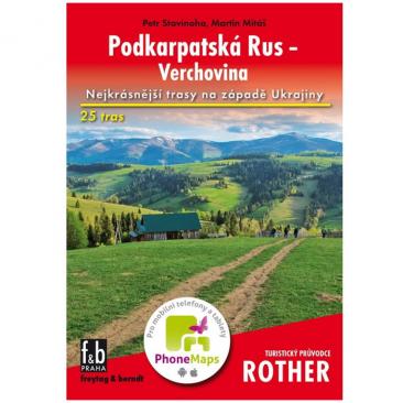 turistický sprievodca ROTHER: Podkarpatská Rus - Verchovina