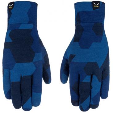 rukavice SALEWA Cristallo Liner Gloves navy camou