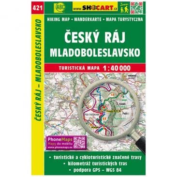 mapa Český Ráj - Mladoboleslavsko