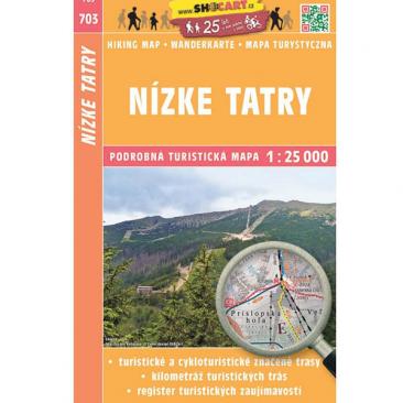 mapa SHOCart: Nízke Tatry 1:25 000
