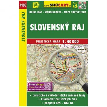mapa Slovenský raj - ShoCart