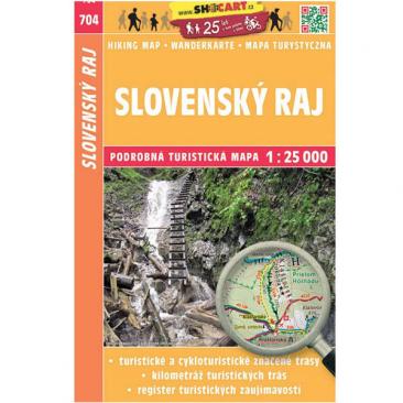 mapa SHOCart: Slovenský Raj 1:25 000