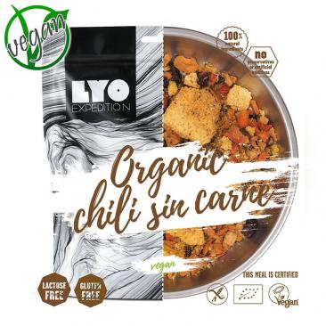 dehydrované jedlo LYO Organic Chili Sin Carne 82g