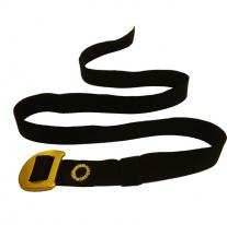 Belts CAMP Webbing Belt Black/Yellow