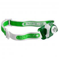 Headlamps LED Lenser headlamp LED LENSER SEO 3 green-white