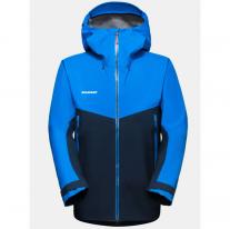 Gore-tex and Technical Jackets MAMMUT Crater HS Hooded GTX Men marine-ice