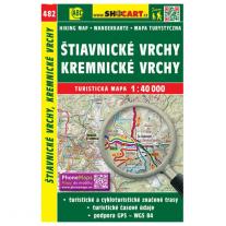 map SHOCart: Stiavnicke vrchy, Kremnicke vrchy