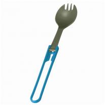 Cutlery, Grippers... folding utensils MSR Spork blue