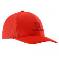 Caps and hats SALOMON Logo Cap Goji Berry