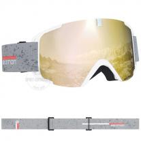 ski goggle SALOMON Xview white grey