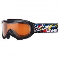 Skiing, Winter Sports ski goggles UVEX Wizzard DL black
