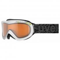 Skiing, Winter Sports ski goggles UVEX Wizzard DL white