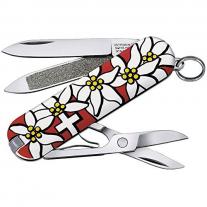 Knives and Machetes pocket tool VICTORINOX Classic Edelweiss