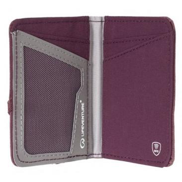 LIFEVENTURE RFiD Card Wallet aubergine
Click to view the picture detail.