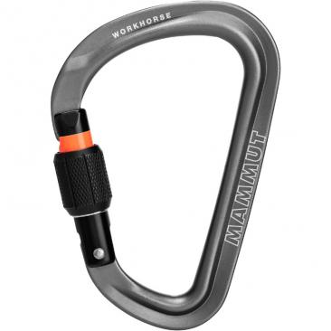 carabiner MAMMUT Workhorse HMS ScrewGate grey
Click to view the picture detail.